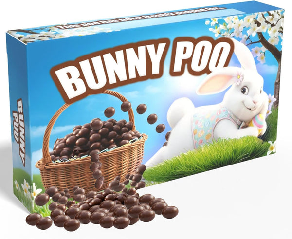 Bunny Poo joke sweets box