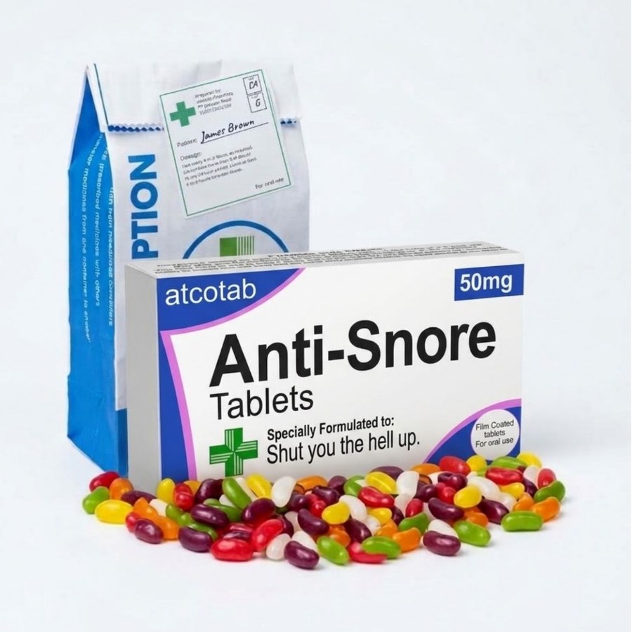 Personalised joke pill box