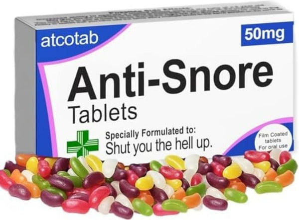 Joke Pill Box with Jelly Beans & Prescription Gift Bag