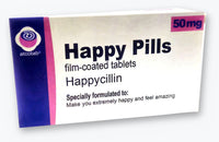 Joke Pill Box with Jelly Beans & Prescription Gift Bag